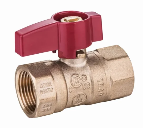 Straight Gas Ball Valve FIP x FIP