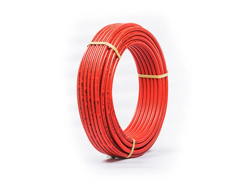 Red Polyethylene Coated <br> Stainless Steel <br> Water CSST