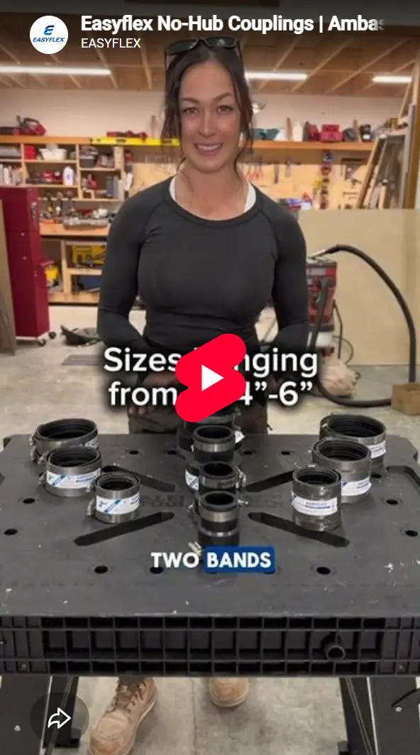 No-Hub Couplings | Easyflex Ambassador Mary-Anne